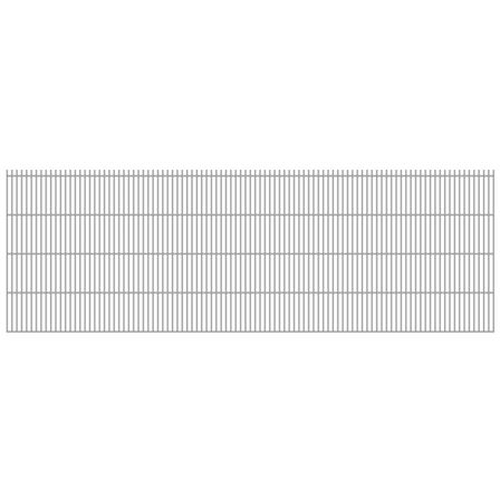 Doppelstabmatte 6/5/6 mm RAL 7016 anthrazitgrau ZH 1230 mm  MW 25 x 200 mm