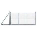 Schiebetor RAL 8011 braun LW 3300 mm H 1100 mm  FFNUNG...